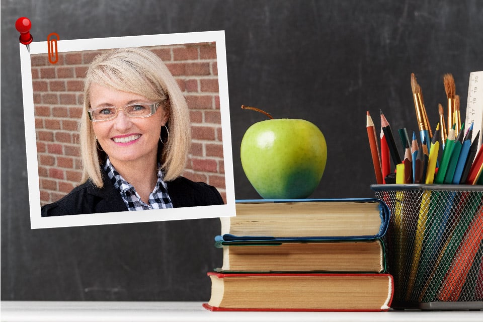 Maggie Bender, a scholarship coordinator for an independent day school for students with learning differences in Ohio.