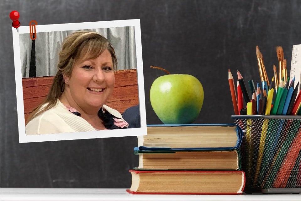 Maria Call, a seventh-grade ELA teacher for a middle school in Ohio.